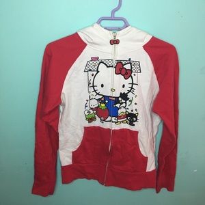 Hello Kitty 50th anniversary bow hoodie limited